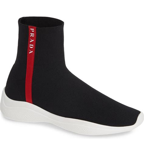 prada sock shoe|prada sneakers no closet.